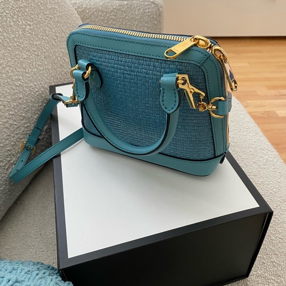 Gucci horsebit 1955 Mini bag top handle bag, condition is 9.5/10 same as new - Picture 4 of 7